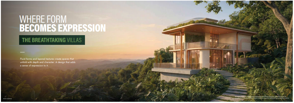 Contoured Villas. Inspired by Switzerland.